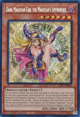 Dark Magician Girl the Magician's Apprentice - ALIN-EN004 -  Secret Rare - 1st Edition